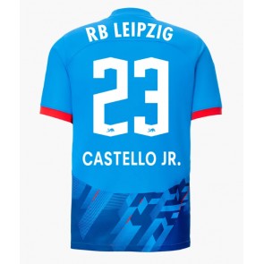 RB Leipzig Castello Lukeba #23 Replika Tredjetrøje 2023-24 Kortærmet